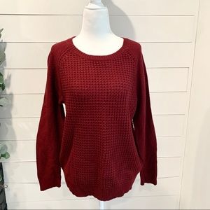 NWOT Maroon Sweater.